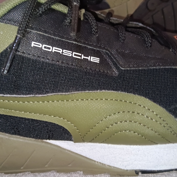 Porsche Design Black and Olive Shoes By PUMA - Picture 5 of 5